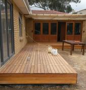 Completed Garapa Deck
