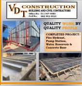 Civil Engineering Services - VDT Construction