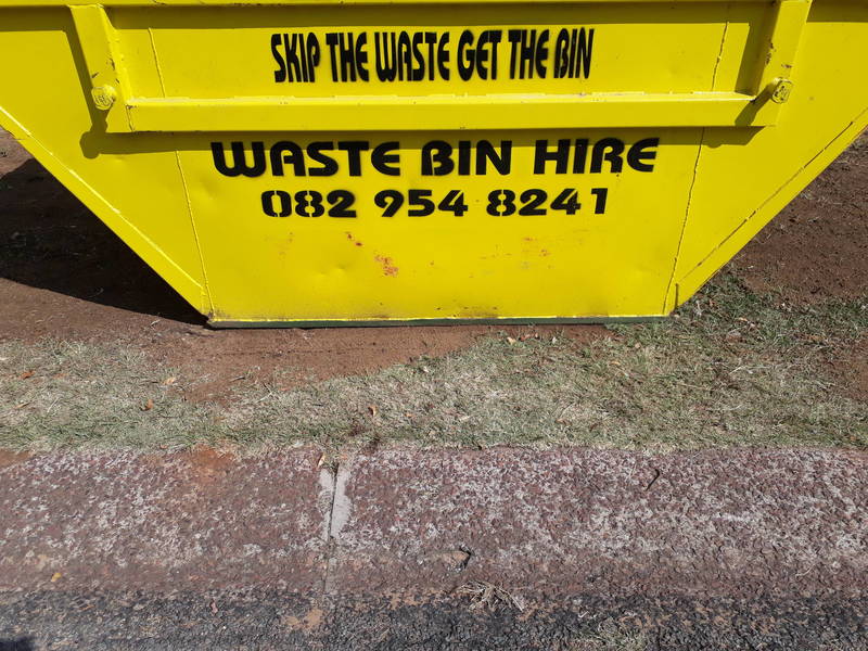 SKIP WASTE BIN HIRE Skip Bins Homeimprovement4U