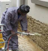 Waterproofing plaster