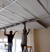 Sea Point Aluminum ceiling installation