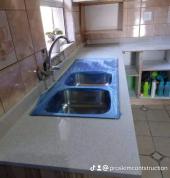 Marble countertop installation