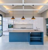 Kitchen, painting and tiling