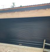 industrial shutter roller installation