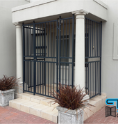 Welded security gate and panels