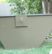 Our 1.7m3 / 3mm steel Bins - Load Capacity 2-2.5 Tons