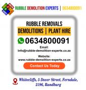 https://rubble-demolition-experts.co.za/Contact Us/: Fill up the form and our Team will get back to you within 24 hours. Our friendly team is here to help.