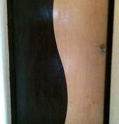 2 Tone veneered Internal door