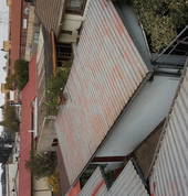 IBR Roof before preparation and painting