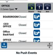 InsiteGold - Smartphone app to monitor and control your business and home alarm system, push notifications in real-time