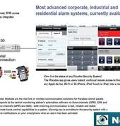 Paradox Alarm Systems with SMS notifications and Smartphone control app.