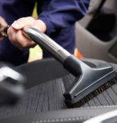 vehicle interior cleaning