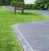 Concrete Pathway and Landscaping