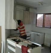 This are chichen cupboards as part of our work