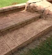 rock pavaing, stoneface concrete paving