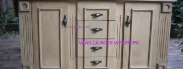 Antique french design bathroom vanity