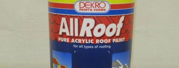 Allroof is a Co-Polymer Acrylic Roof Coating