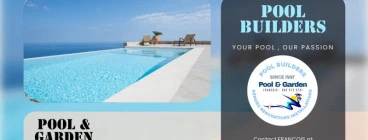 Complimentary beach area East London Central Swimming Pool Builders