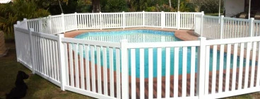 Closed Picket fencing - Pool fencing