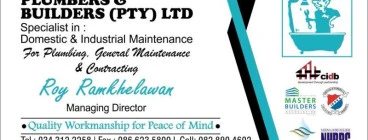 Nambiti Plumbers & Builders [Pty] Ltd. Ladysmith Central 1