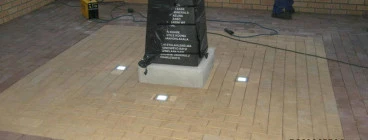memorial stone at richards bay minerals
