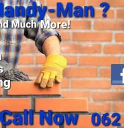 any and all HANDYMAN WORK free quotes this month Amanzimtoti Renovations