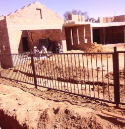 Fencing and walling Midrand CBD Renovations