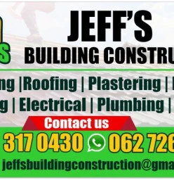 15% Discount in all our services Cosmo City Builders &amp; Building Contractors