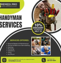 10% Discount on Labour cost for July Sunningdale Handyman Services
