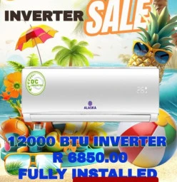 ALASKA 12000BTU INVERTER AIRCON Malvern Fridge and Freezer