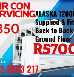 ALASKA 12000BTU NON INVERTER R5700 Umhlanga Rocks Air Conditioning Repairs and Maintenance