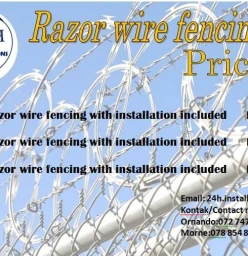 Razor wire fencing Oudtshoorn Automatic Gates