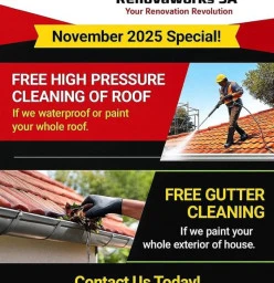 NOVEMBER 2025 BUNDLE DEAL Gordons Bay Central Roof water proofing