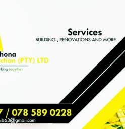 Mamevhona construction Pty ltd Soshanguve Concreting