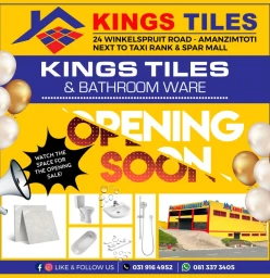 Kings Tiles and Bathroom Grand Opening Winklespruit Building Supplies &amp; Materials