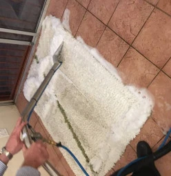 Loose carpets get a thorough wash