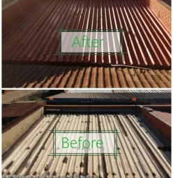 Corrugated Roof Paintng