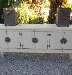 (RS 13) Khaki Server / Room Divider