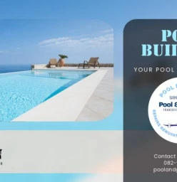 Complimentary beach area East London Central Swimming Pool Builders