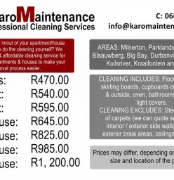 KaroMaintenance Durbanville 1