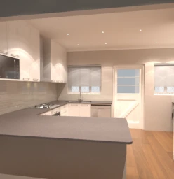 Kitchen render