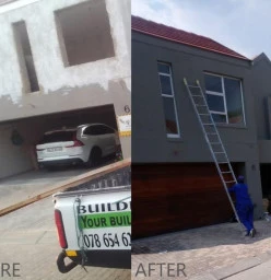 From single garage to double door garage Sandhurst Renovations