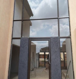 Aluminum stacking/Folding door Midrand CBD Glass Installation