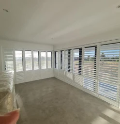 ALUGLAS SHUTTERS AND TRELLIS St Helena Bay Shutter Installation