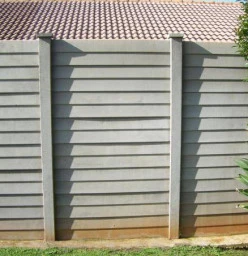 Louvre Concrete Wall