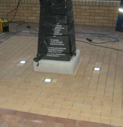 memorial stone at richards bay minerals