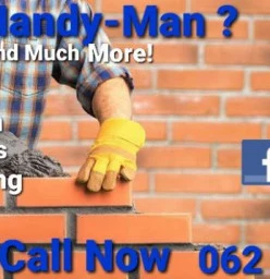 any and all HANDYMAN WORK free quotes this month Amanzimtoti Renovations