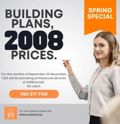 Free Building Plans Consultation | 20% First Client Discount Somerset West CBD Architects