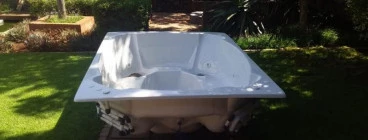 Jacuzzi and Brickwork Installation with pump on Oil Jet Randburg CBD Paving Contractors &amp; Services