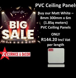 MASSIVE SALE ON PVC CEILING PANELS!!! Bonaero Park Ceiling Contractors &amp; Services